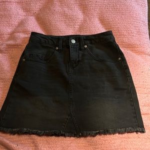 Wild fable black mini skirt